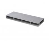 PP Panneaux Recyclé Lightweight  50mm 50/100 1000 x 2600 Gris