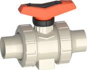 VANNE A BILLE TYPE 546 PP-H POUR SOUDAGE BOUT A BOUT IR PLUS D110 EPDM
