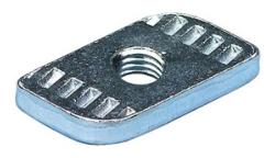 Ecrou de rail zingué M10 pour rail 41/41