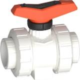 VANNE A BILLE TYPE 546 PRO PVDF AVEC SOUDAGE B-A-B/IR METRIQUE D16 FPM
