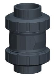 CLAPET A CONE TYPE 561 PVC-U AVEC EMBOITURE A COLLAGE METRIQUE D20 EPDM