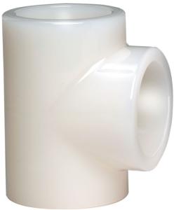 Té à emboîtement D 75 SDR 21 PVDF