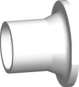 PIECE FOLLE 546 PVDF (G52) AVEC SOUDAGE B-A-B IR PLUS METRIQUE D110