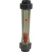 Débimètre à ludion flotteur standard corps PVC joint EPDM 40-400 l/h D25