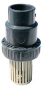 CLAPET DE FOND A COLLER AVEC CREPINE  JOINT EN EPDM D20